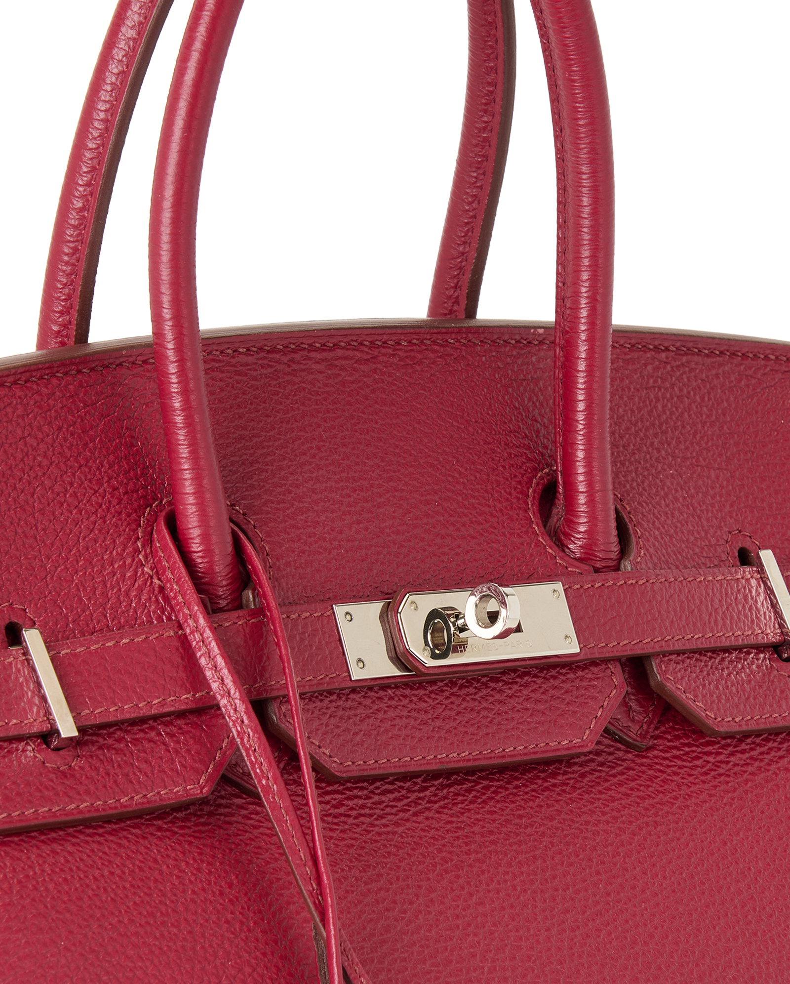 Birkin 35 in Togo Rubis, &pound;10,000, Handbags, Red, Leather, Other view